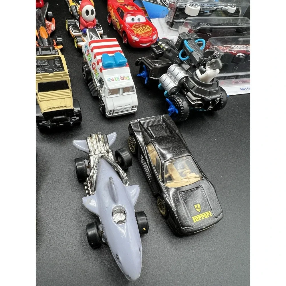 Hot Wheels Matchbox Others Lot Of 21 Cars New Old Mario Pixar Coca Cola Mickey